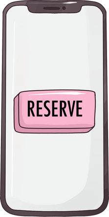 Online Reservation Illustration